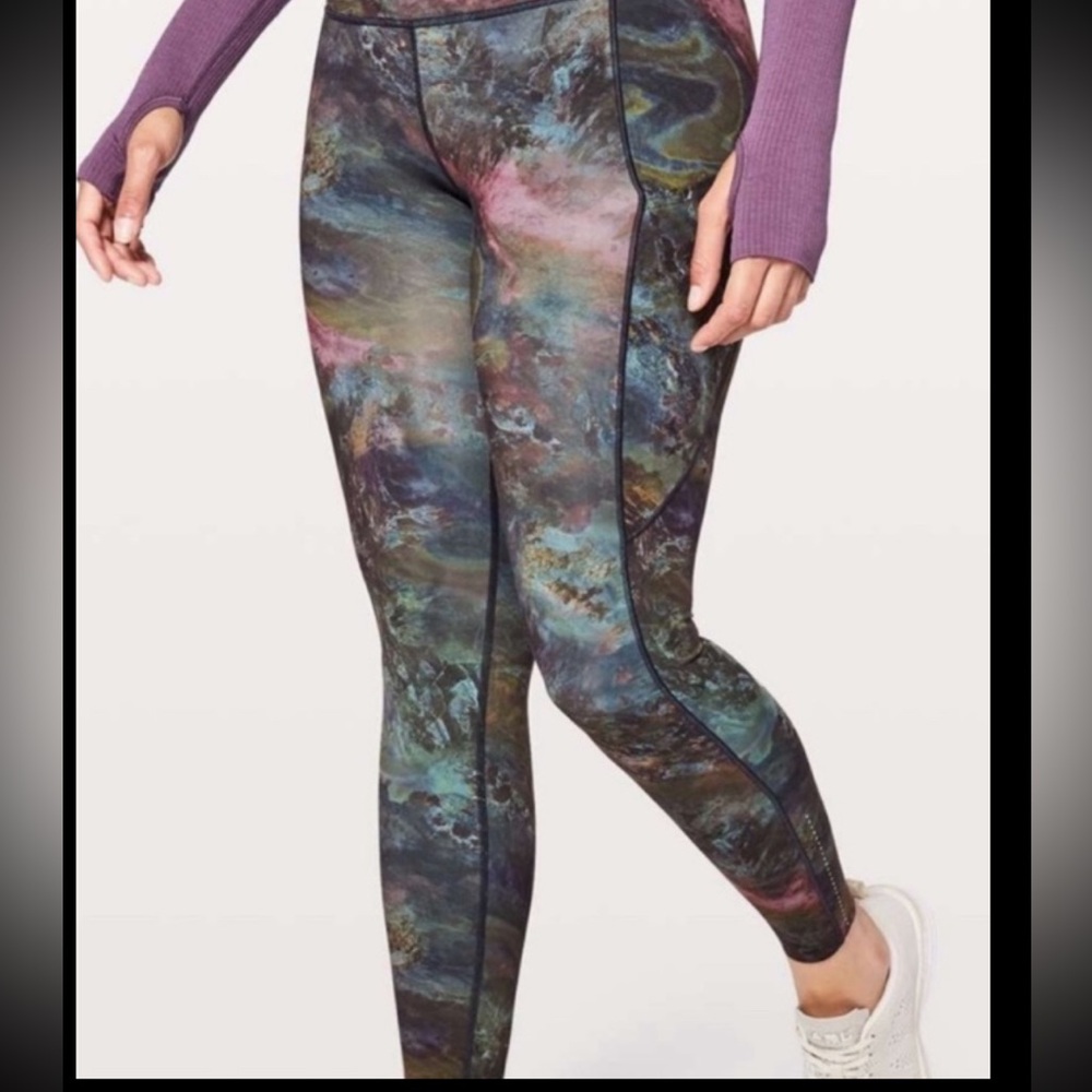 Lululemon Athletica speed up high rise Luxtreme multi leggings